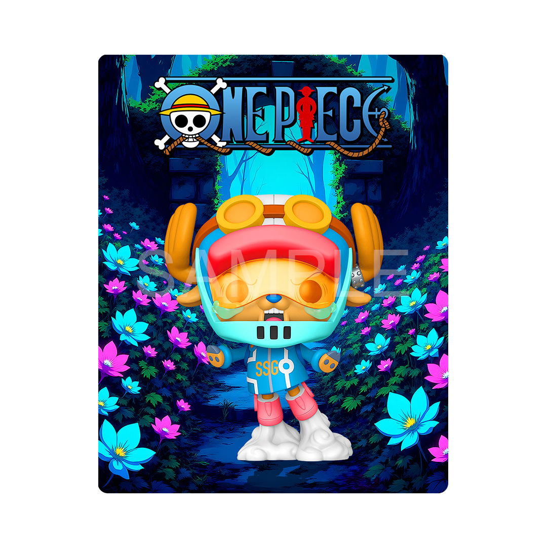 One Piece Tony Tony Chopper Egghead - Geek Art Magnets