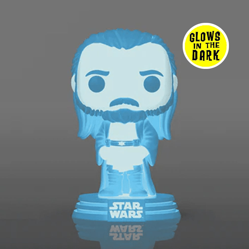 Funko POP! Star Wars Qui-Gon Jinn (Force Ghost) GITD Geekay Exclusive #778