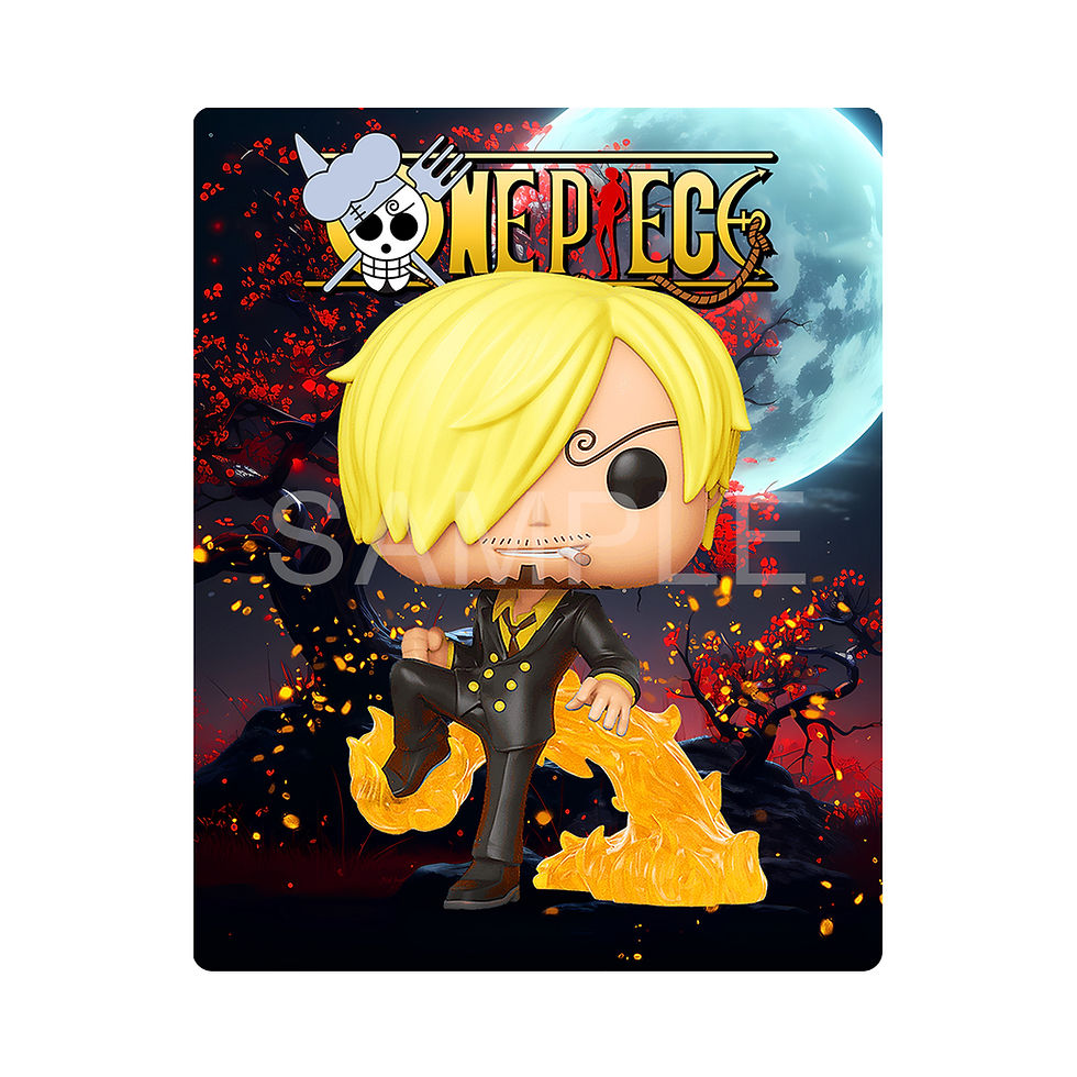 One Piece Sanji Fisherman - Geek Art Magnets