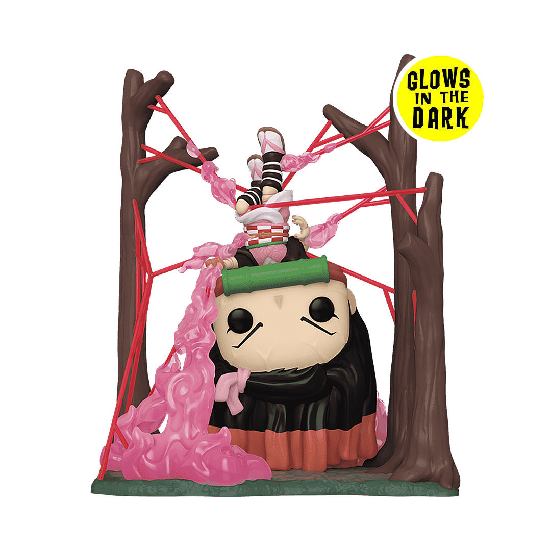 Funko POP! Deluxe Demon Slayer Nezuko Kamado In Web (GITD) #1418