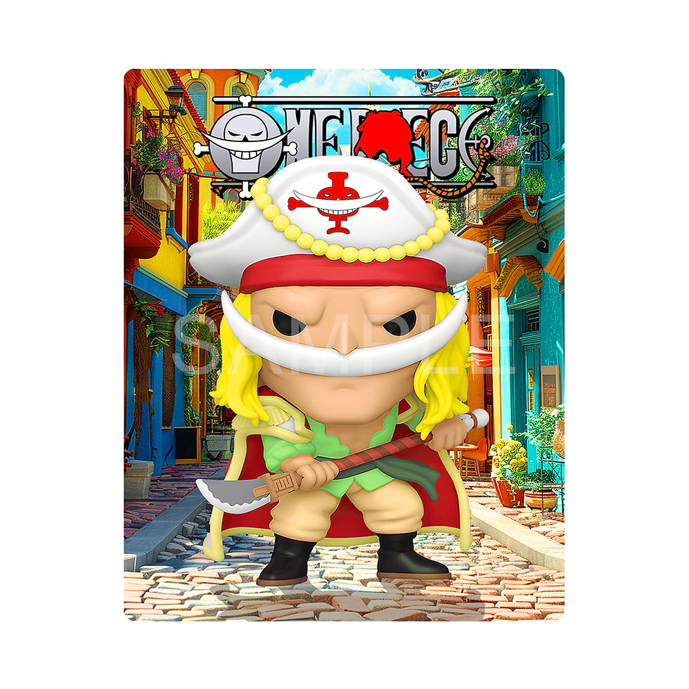 One Piece Whitebeard - Geek Art Magnets