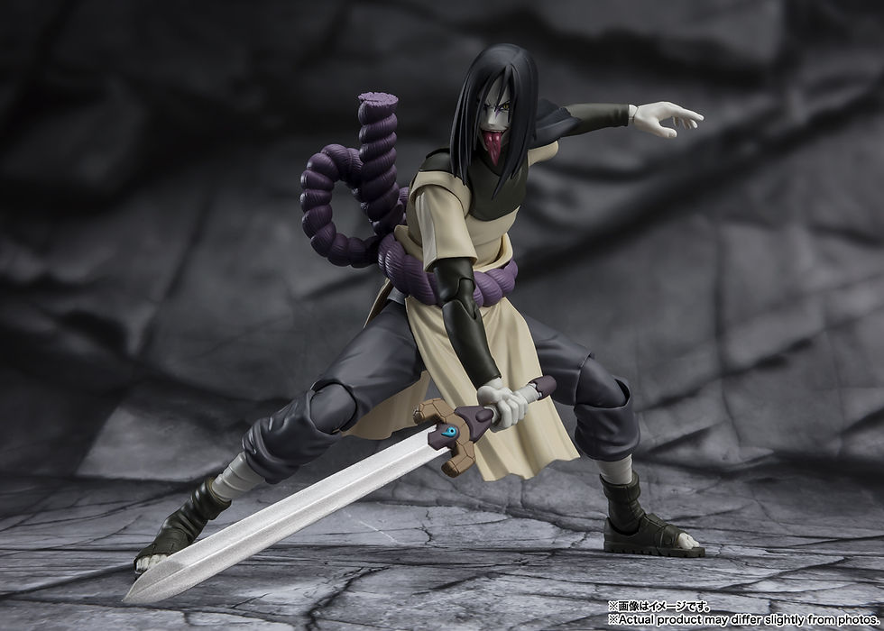 Thumbnail: S.H.Figuarts Naruto Shippuden - Orochimaru (Seeker Of Immortality) Action Figure