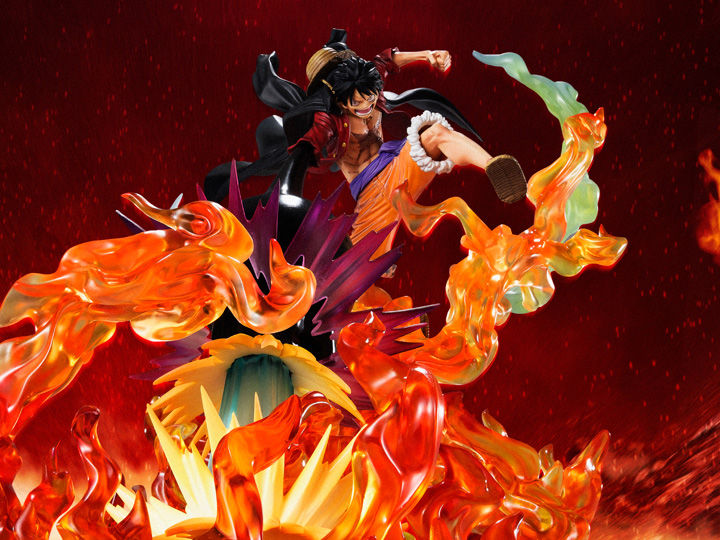 Thumbnail: Figuarts Zero One Piece Monkey D. Luffy (Red Roc) Statue - Bandai Tamashii