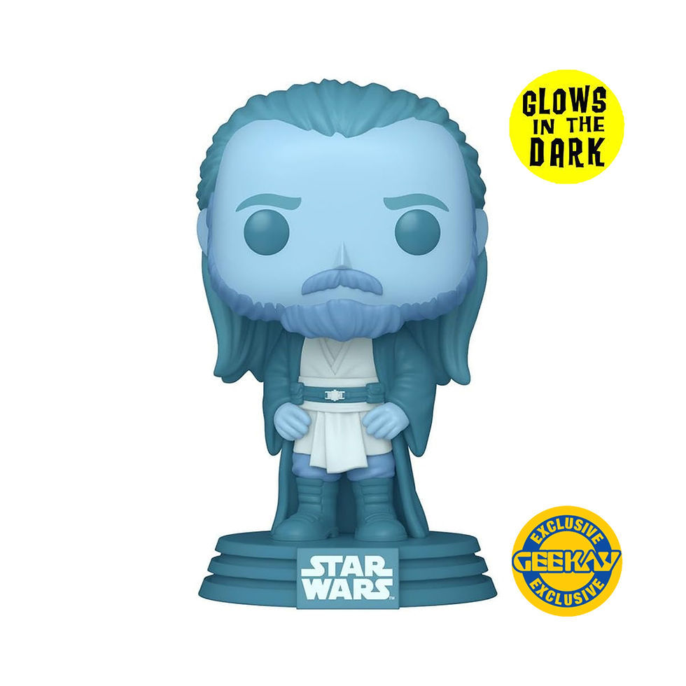Funko POP! Star Wars Qui-Gon Jinn (Force Ghost) GITD Geekay Exclusive #778