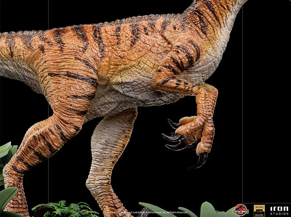 Thumbnail: The Lost World: Jurassic Park - Velociraptor Deluxe Art Scale 1/10 Statue