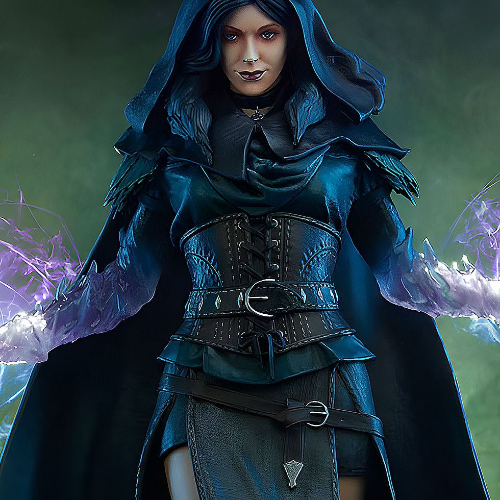 The Witcher 3 Wild Hunt - Yennefer Statue - Sideshow