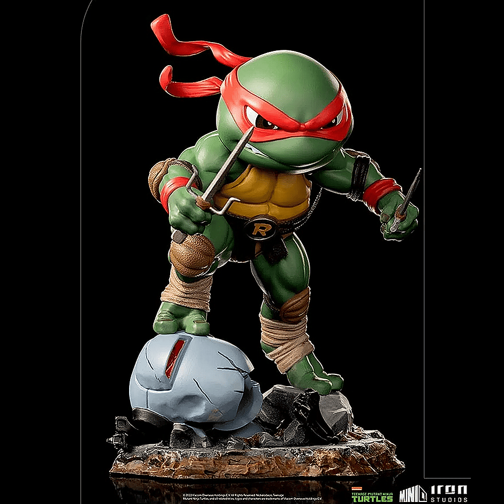 Thumbnail: Teenage Mutant Ninja Turtles - Raphael MiniCo Statue - Iron Studios