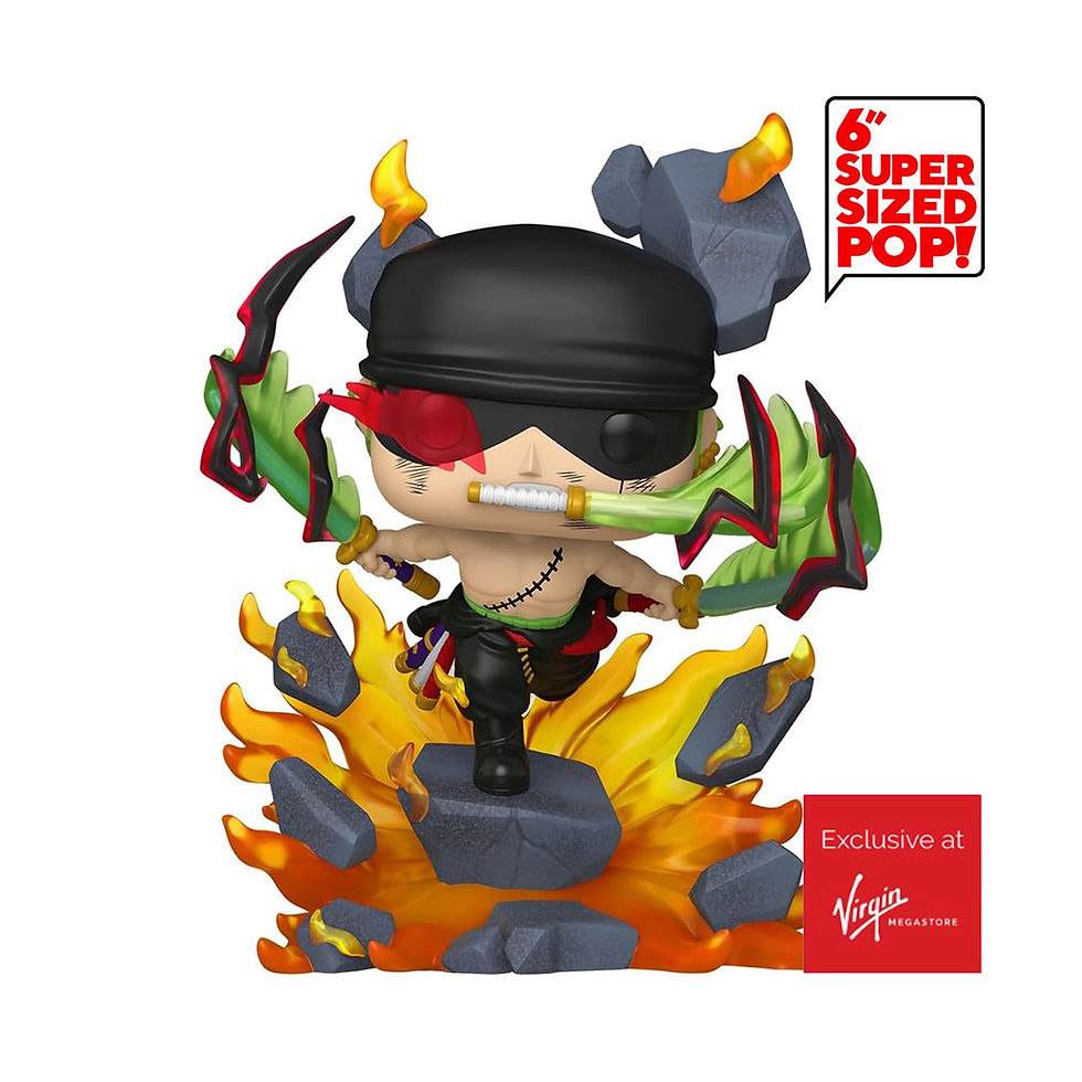 Funko POP! Animation 6" One Piece Roronoa Zoro King Of Hell Virgin Exclusive #2151