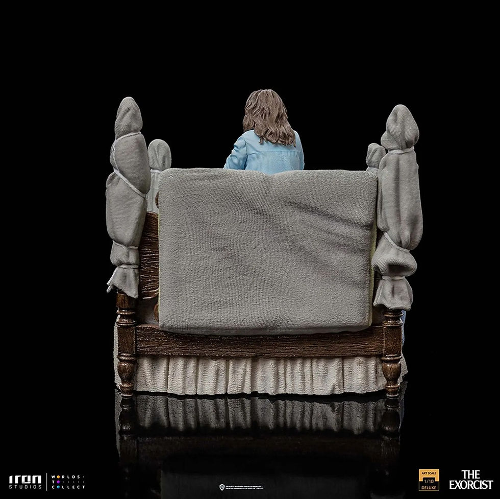 Thumbnail: The Exorcist Possessed Regan MacNeil 1/10 Deluxe Art Scale Statue - Iron Studios