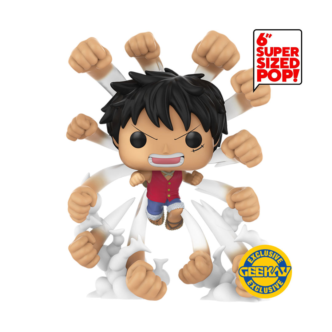 Funko POP! Animation One Piece Monkey D. Luffy Gum Gum Gatling Geekay Exclusive #2217