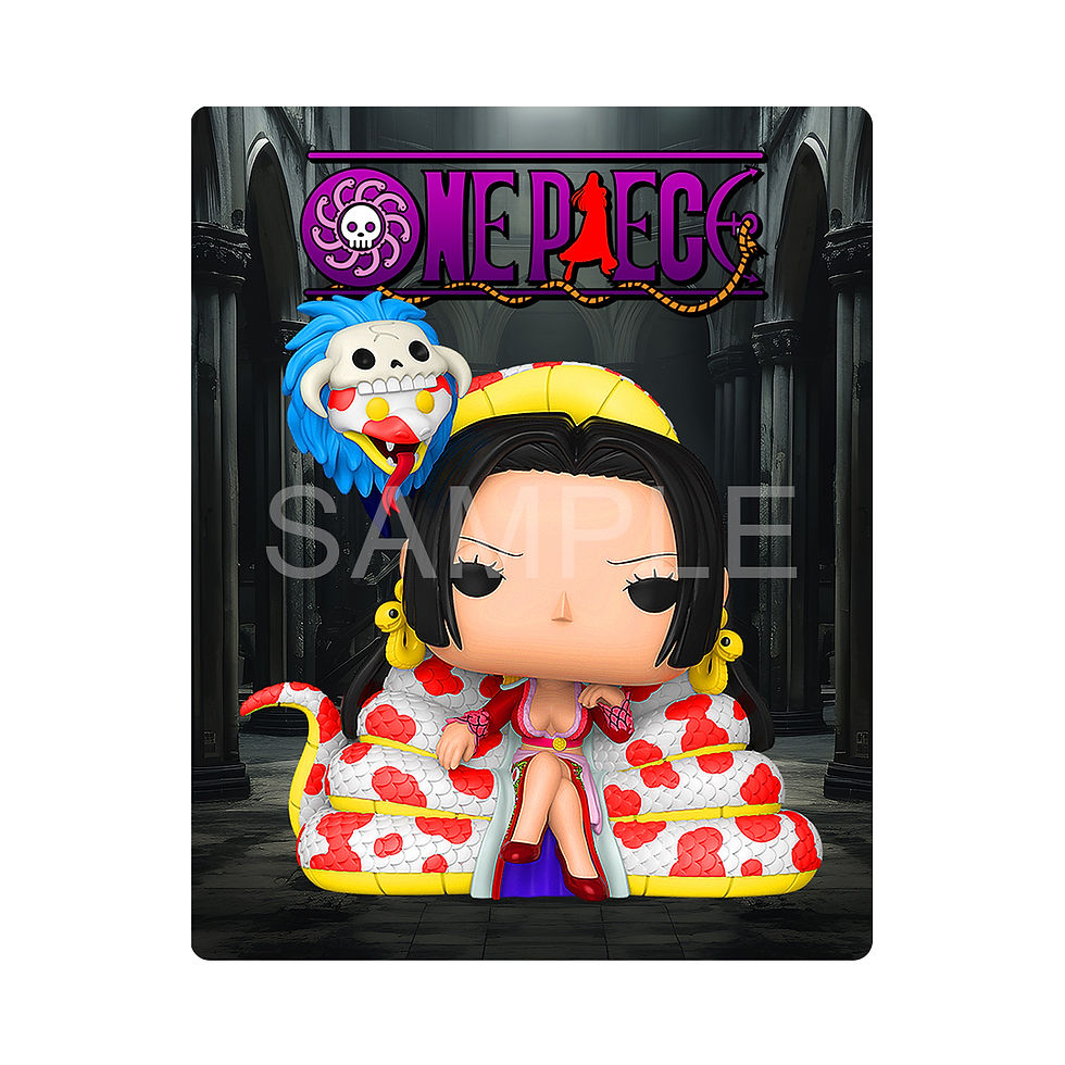 One Piece Boa Hancock & Salome - Geek Art Magnets