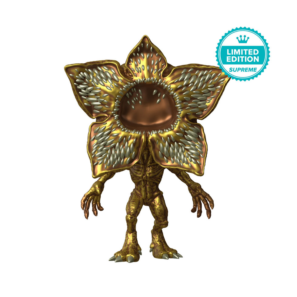 Funko POP! Television Stranger Things Demogorgon Metallic Gold Supreme (LE 9500 PCS) #1789