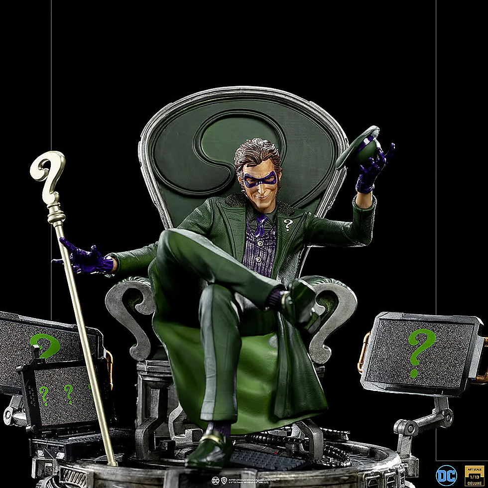 Thumbnail: DC Comics - The Riddler 1/10 Art Scale Statue - Iron Studios