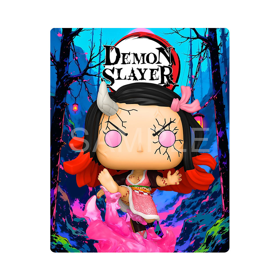 Demon Slayer Nezuko Kamado Demon Form - Geek Art Magnets