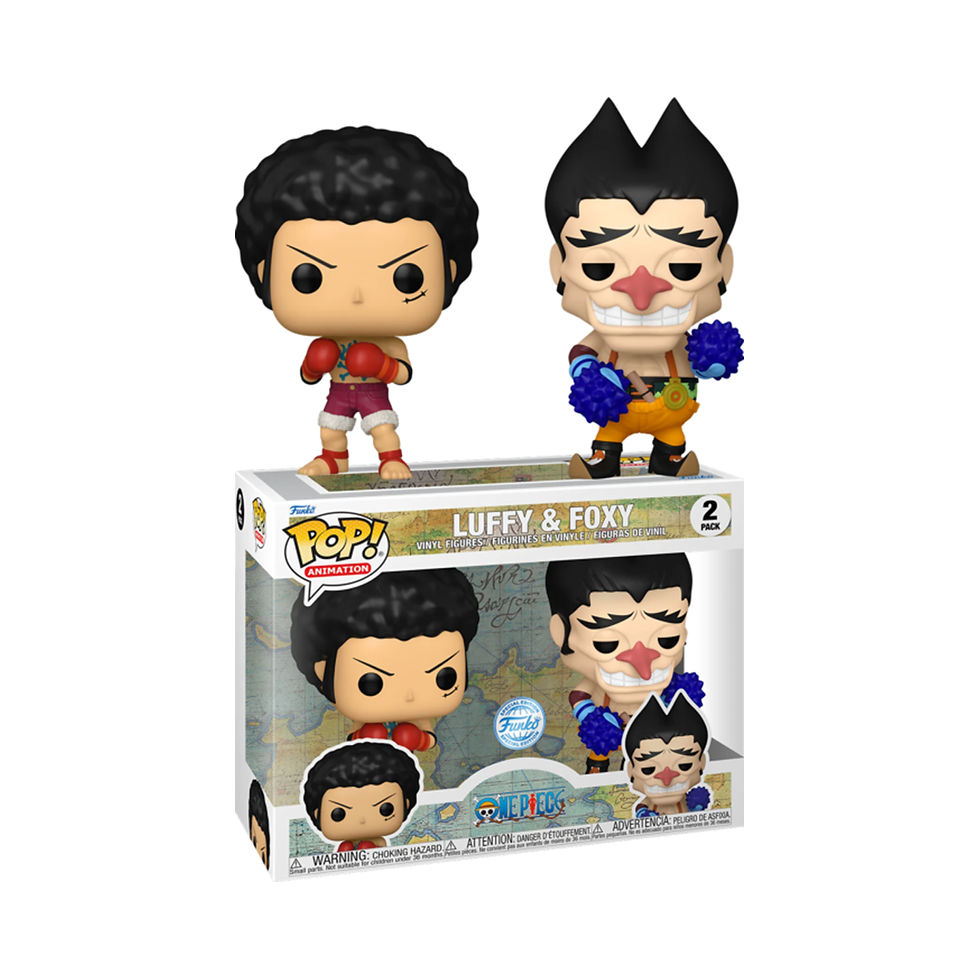 Funko POP! Animation One Piece Luffy & Foxy 2 Pack