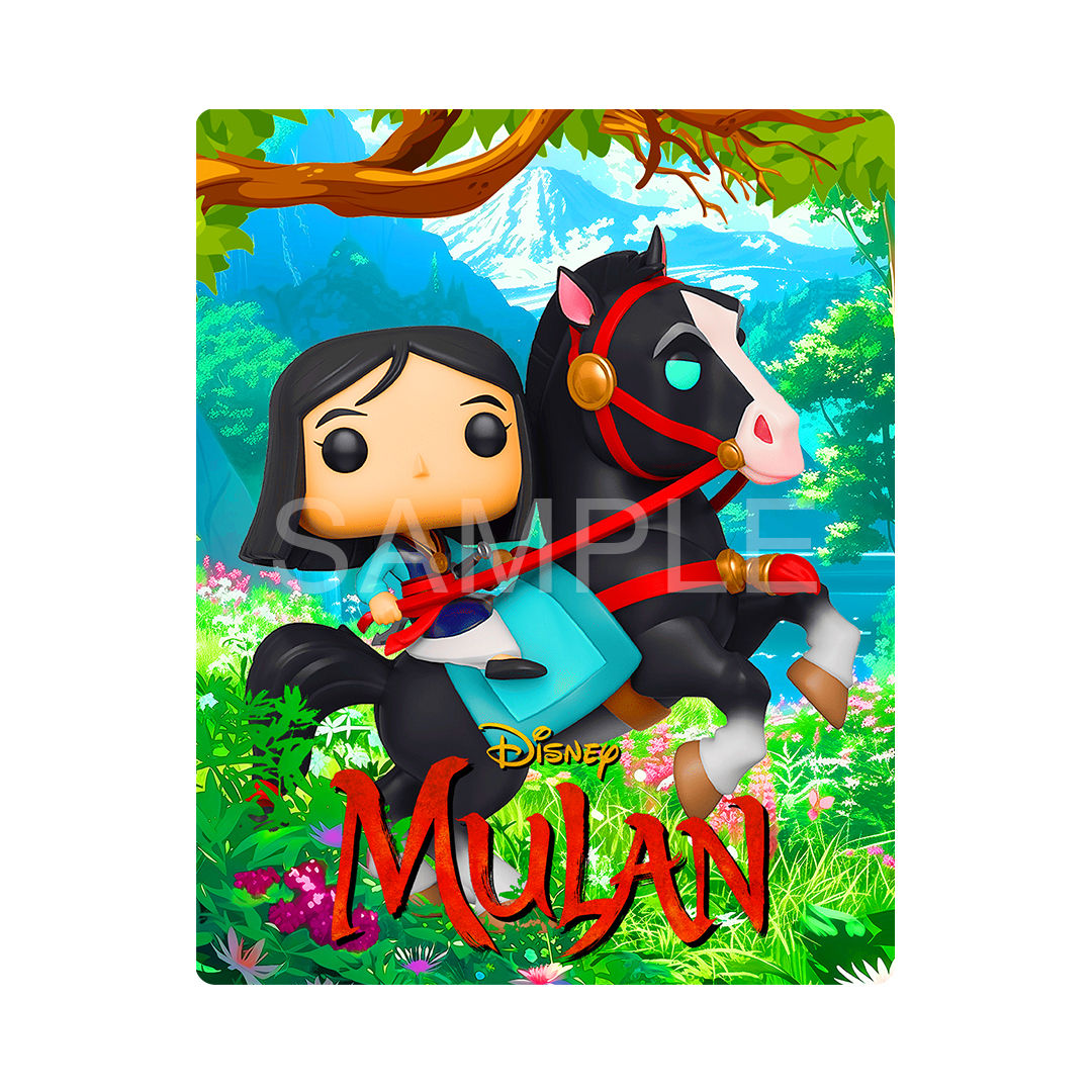 Disney Mulan With Khan - Geek Art Magnets
