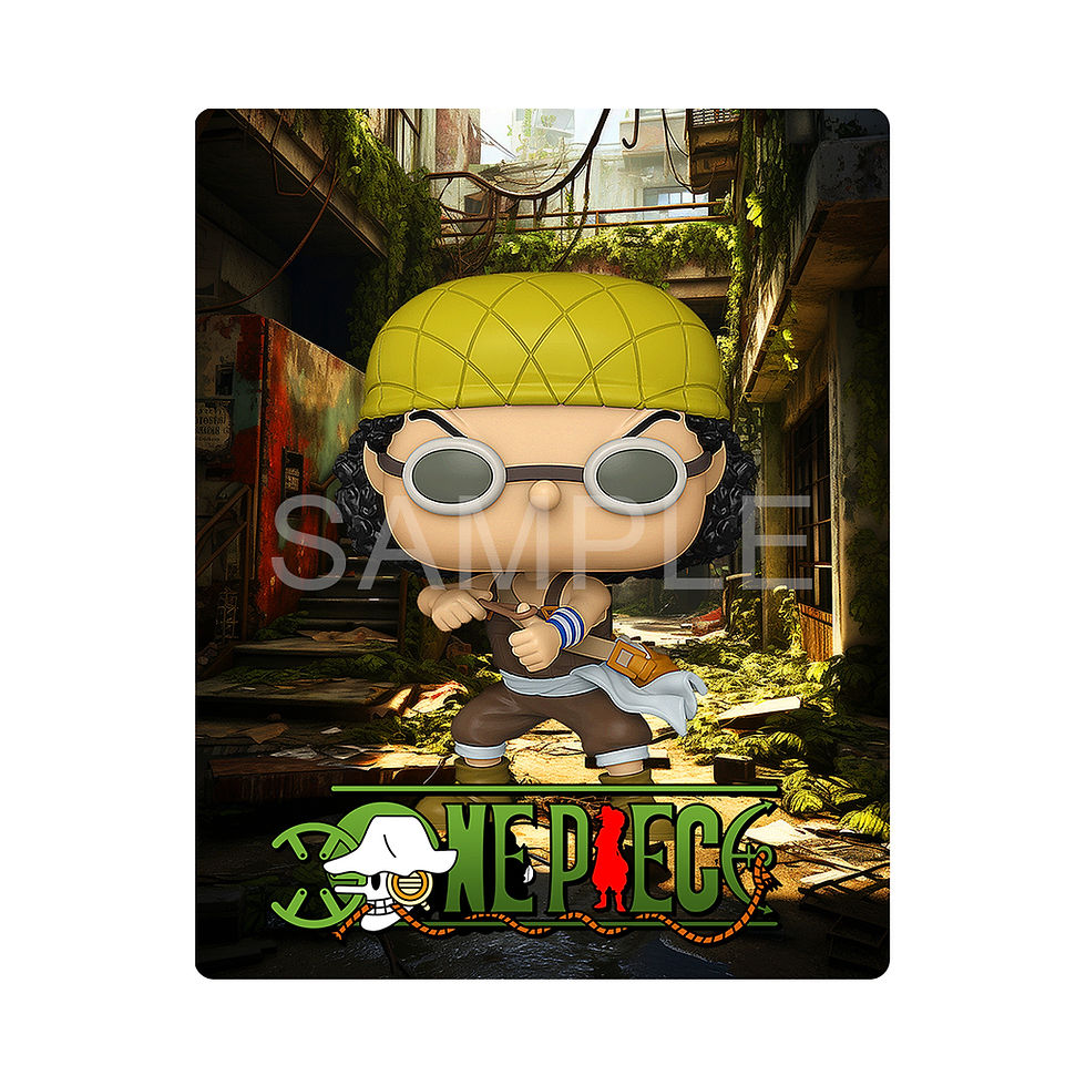 One Piece Usopp - Geek Art Magnets