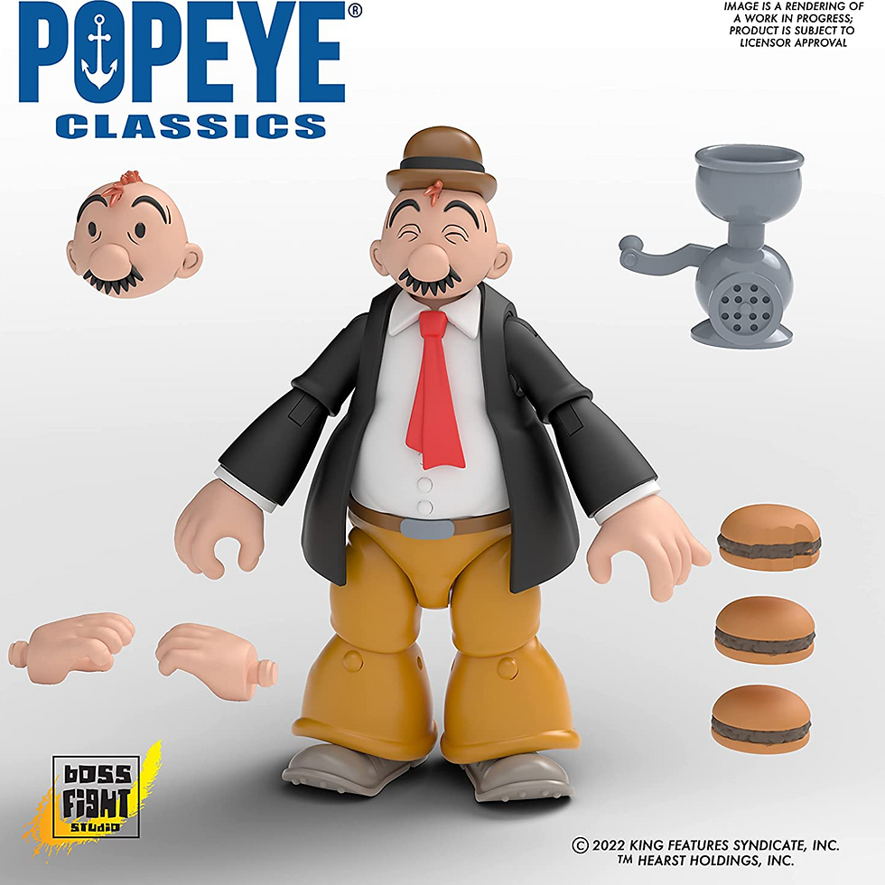 Thumbnail: Popeye Classics - Wellington Wimpy 1/12 Scale Action Figure - Boss Fight Studio