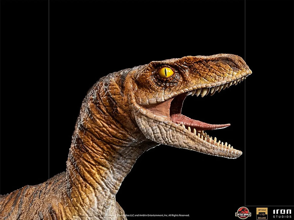 Thumbnail: The Lost World: Jurassic Park - Velociraptor Deluxe Art Scale 1/10 Statue