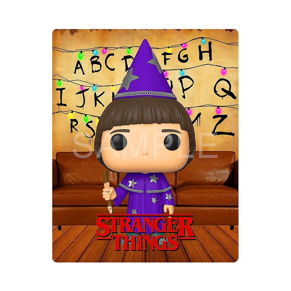 Stranger Things Will The Wise - Geek Art Magnets