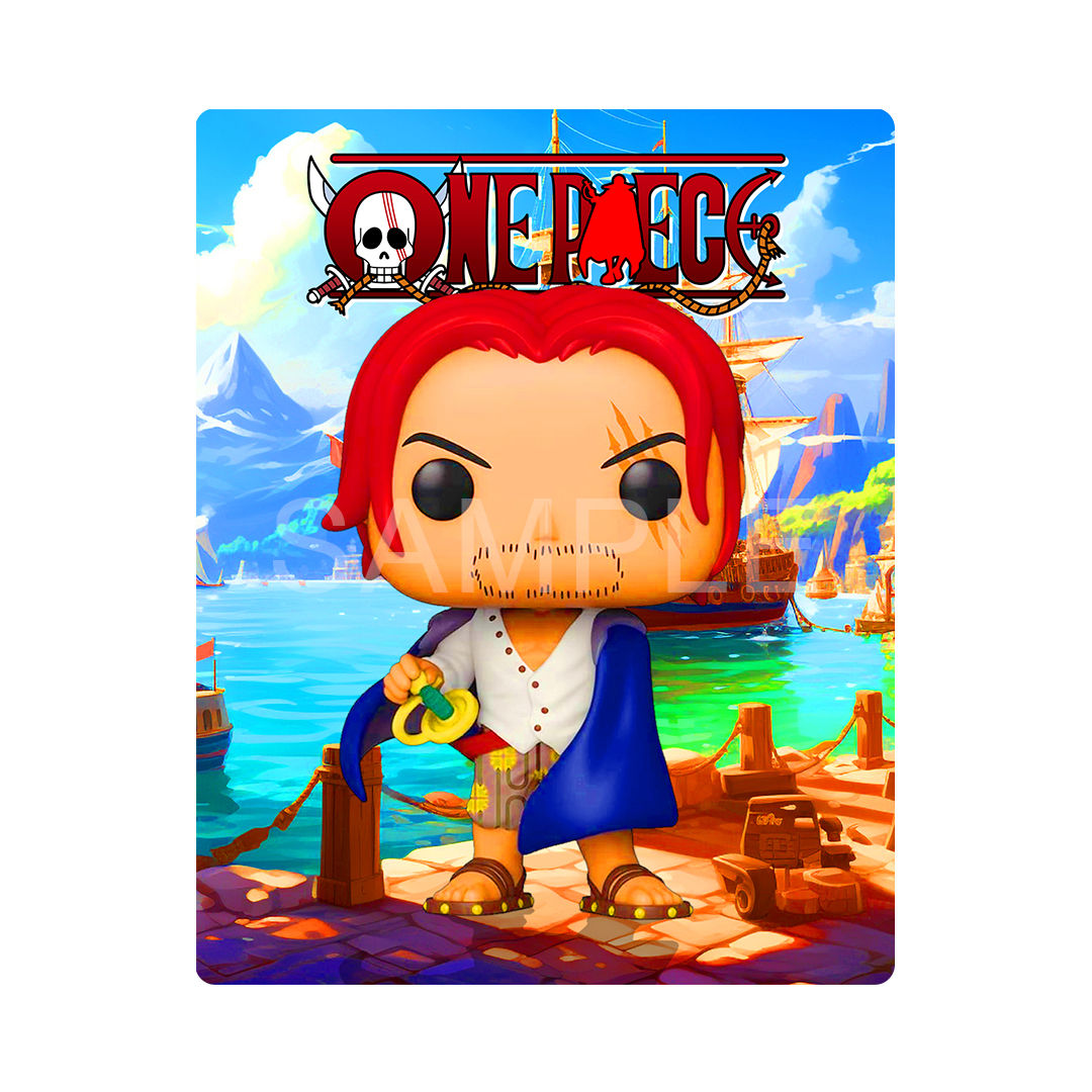 One Piece Shanks - Geek Art Magnets