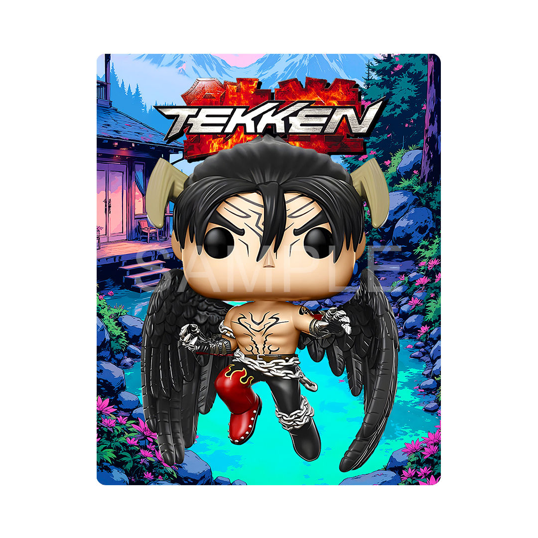 Tekken Devil Jin - Geek Art Magnets