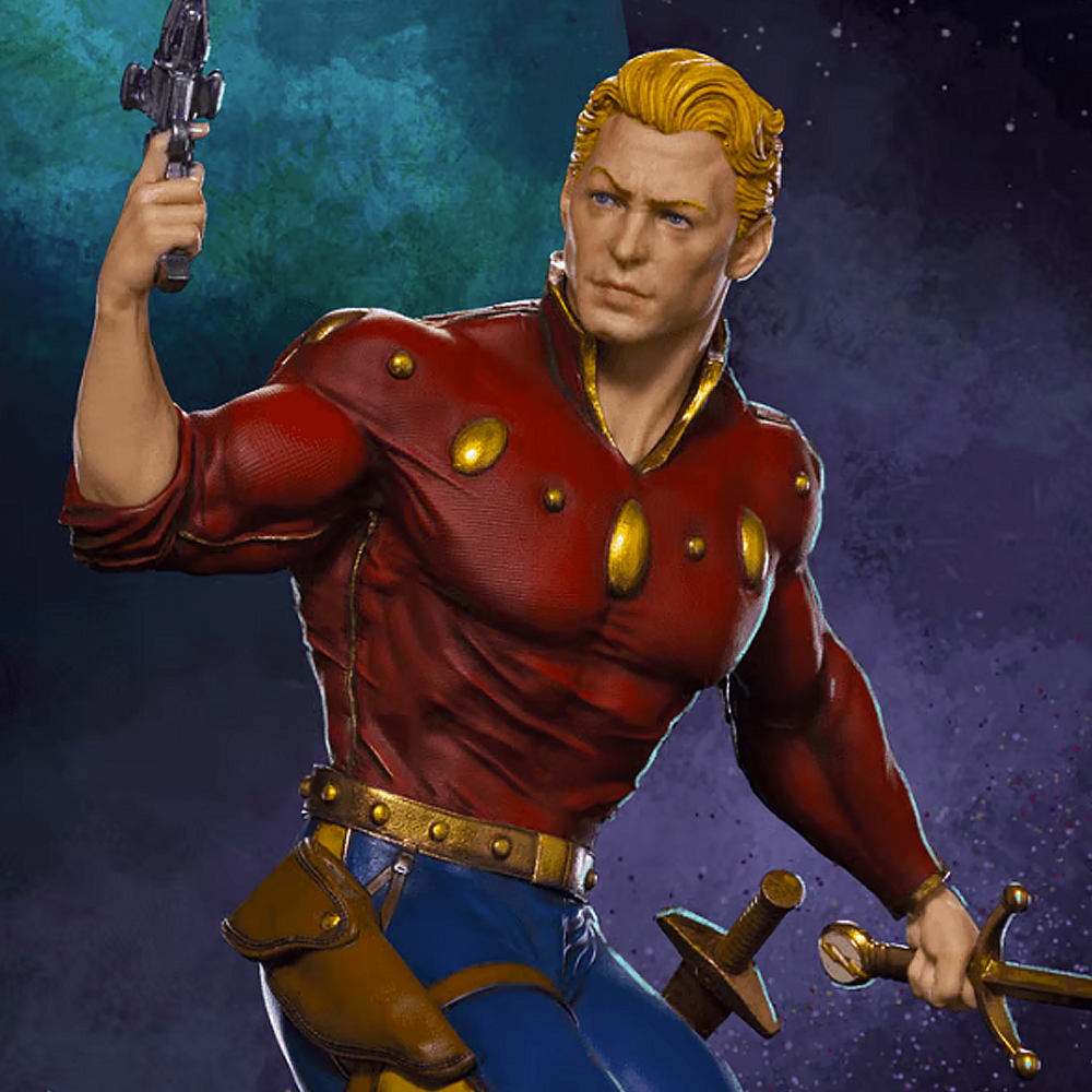 Defenders Of Earth - Flash Gordon Deluxe 1/10 Art Scale Statue - Iron Studios