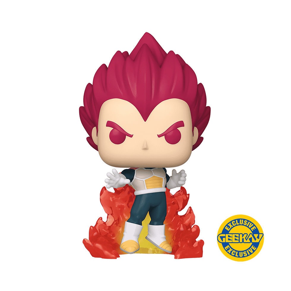 Funko POP! Animation Dragon Ball Super Broly Super Saiyan God Vegeta Geekay Exclusive #1868
