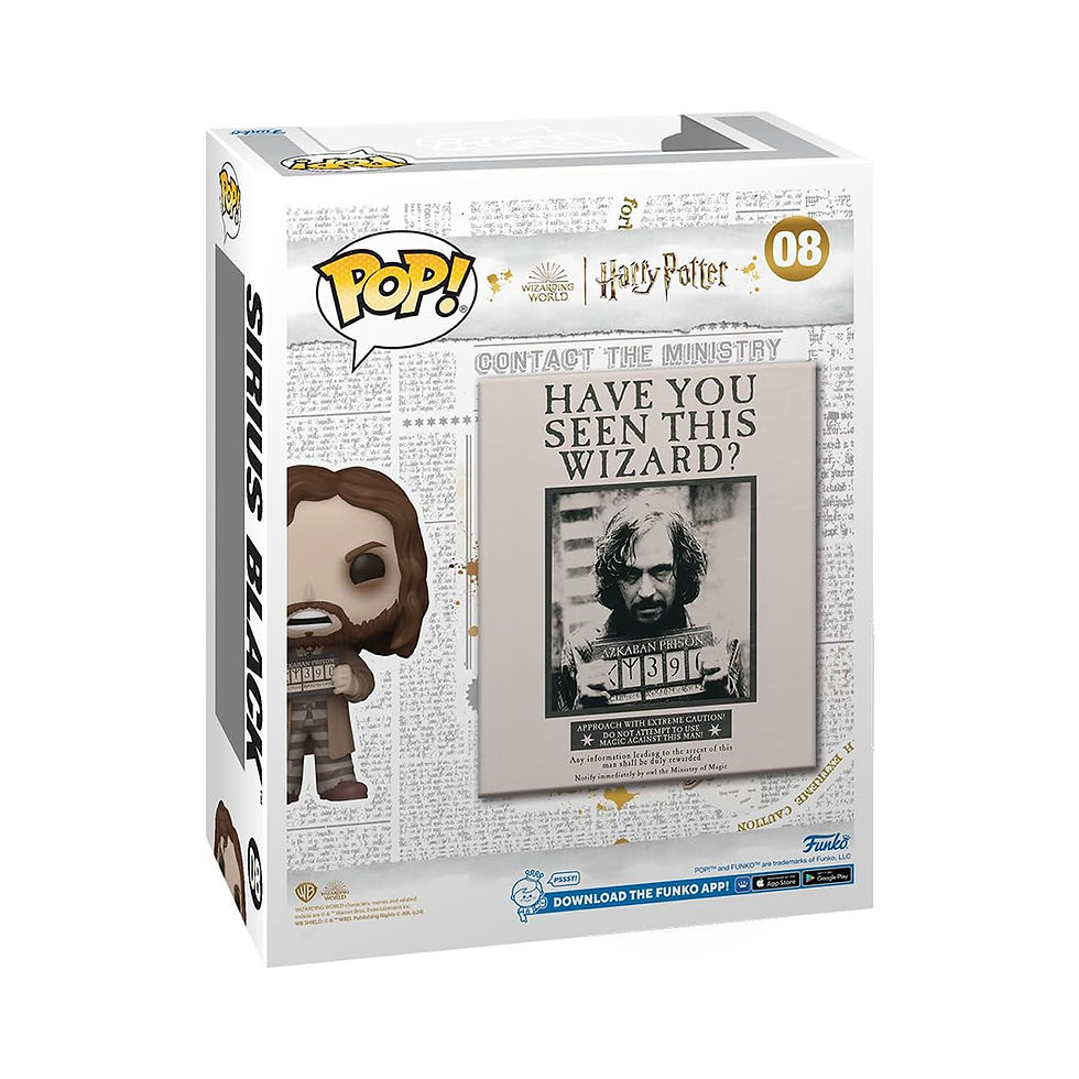 Thumbnail: POP! Harry Potter Sirius Black With Wanted Poster #08