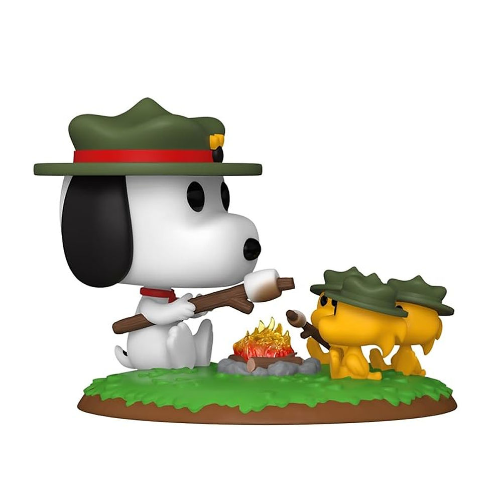 Funko POP! Deluxe Snoopy & Beagle Scouts Snoopy Roasting Marshmallows #1587 Vinyl Figure