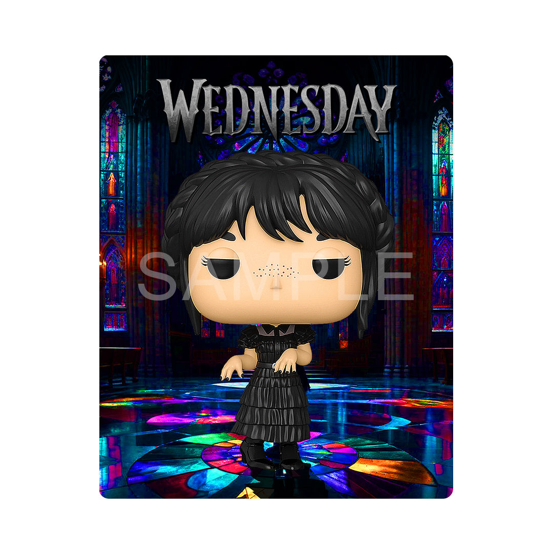 Wednesday Addams Rave N Dance - Geek Art Magnets