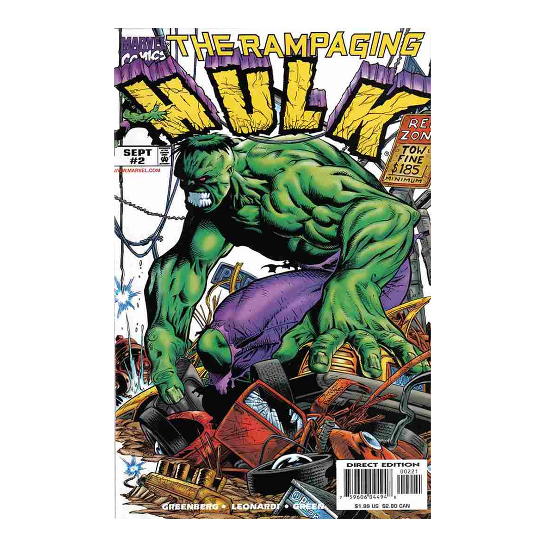 The Rampaging Hulk Direct Edition #2 (Paperback) - Marvel Comics
