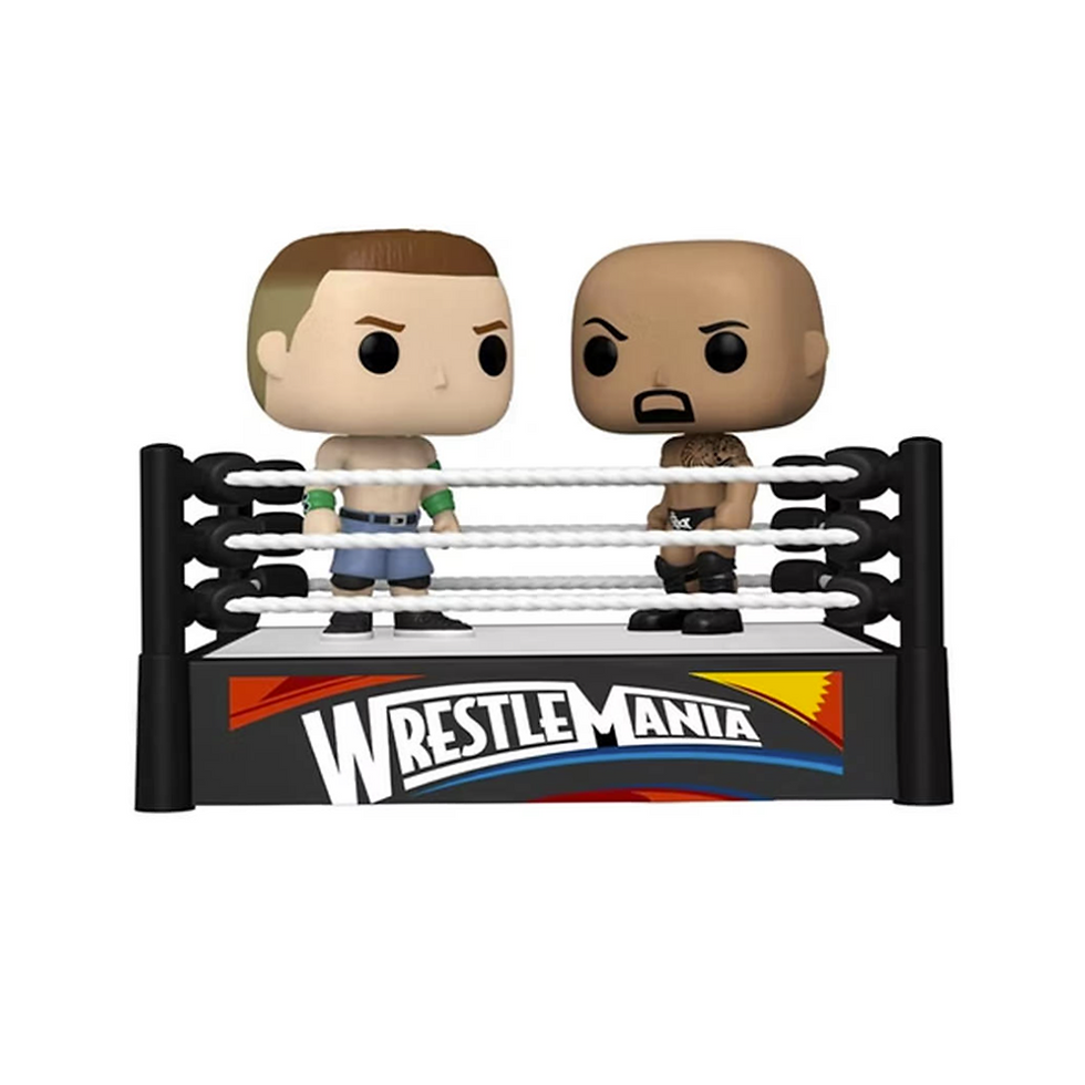 Funko POP! WWE John Cena And The Rock 2 Pack