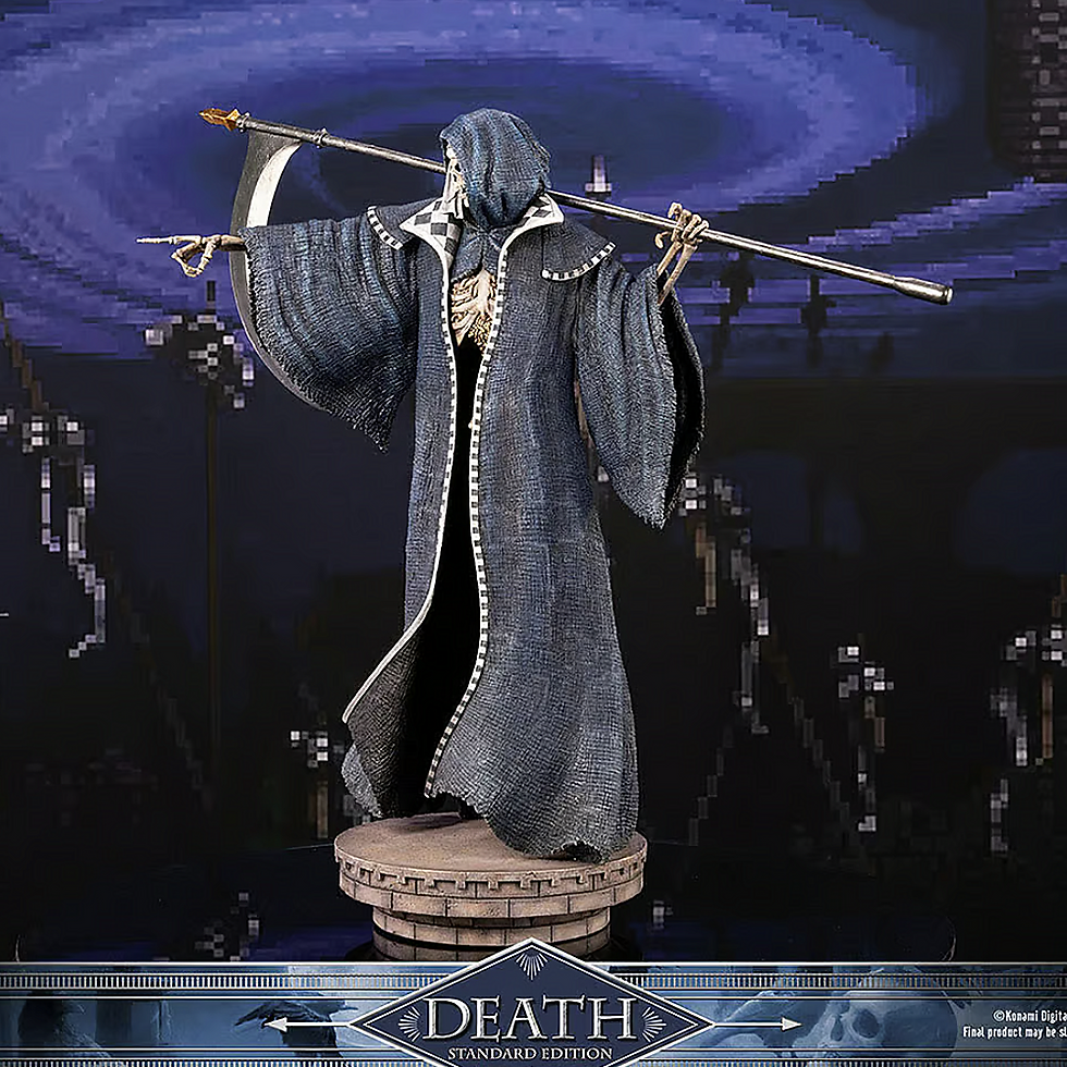 Thumbnail: Castlevania Symphony Of The Night - Death Statue - First 4 Figures