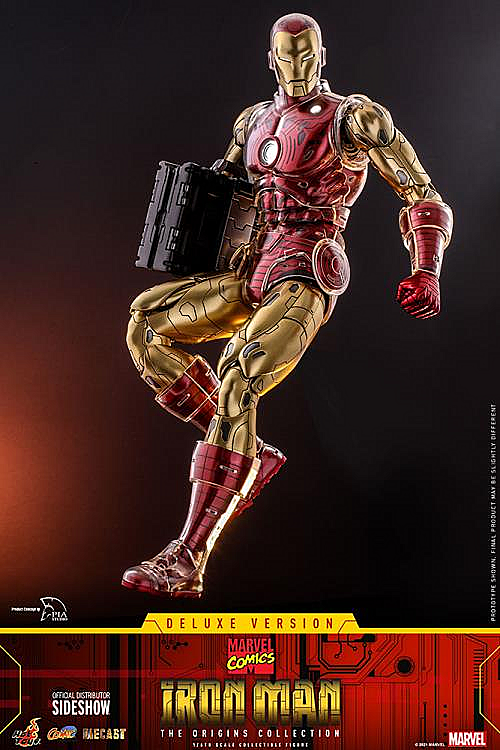 Thumbnail: Marvel Comics - Iron Man Origins (Deluxe) 1/6 Scale Diecast Figure - Hot Toys