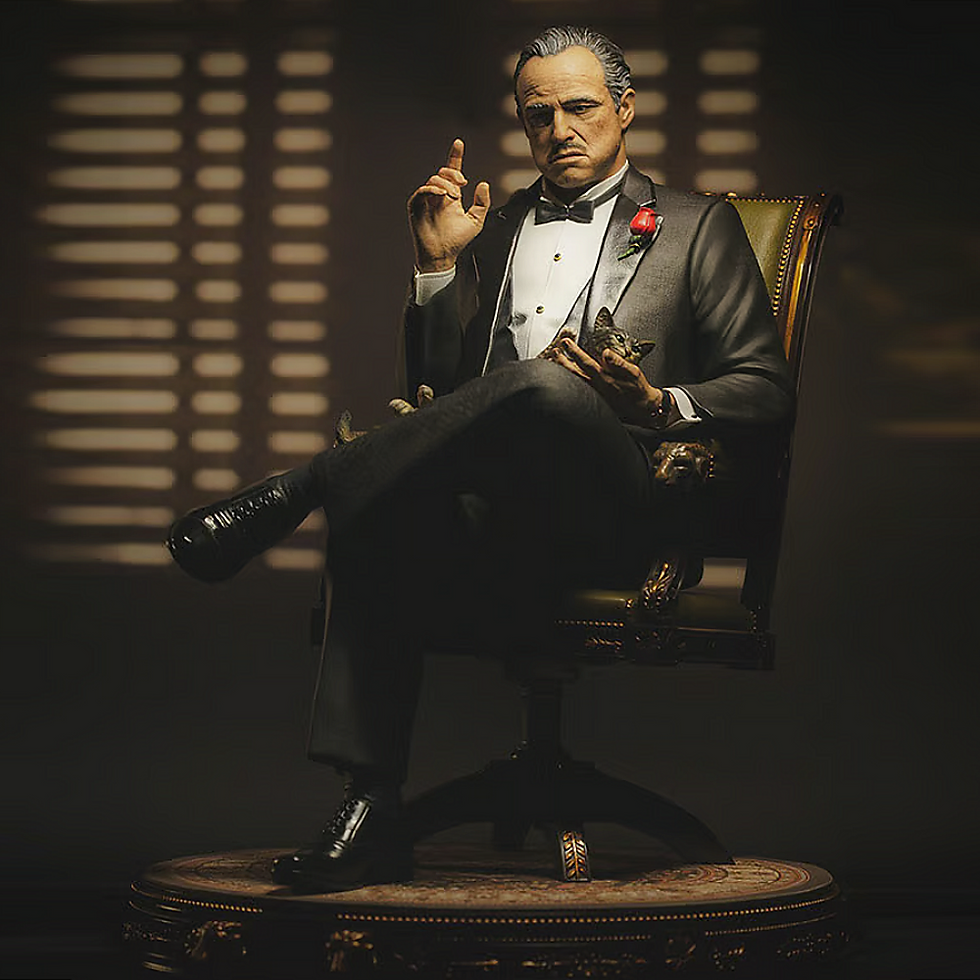 Thumbnail: The Godfather Vito Andolini Corleone 1/3 Scale Statue - Damtoys