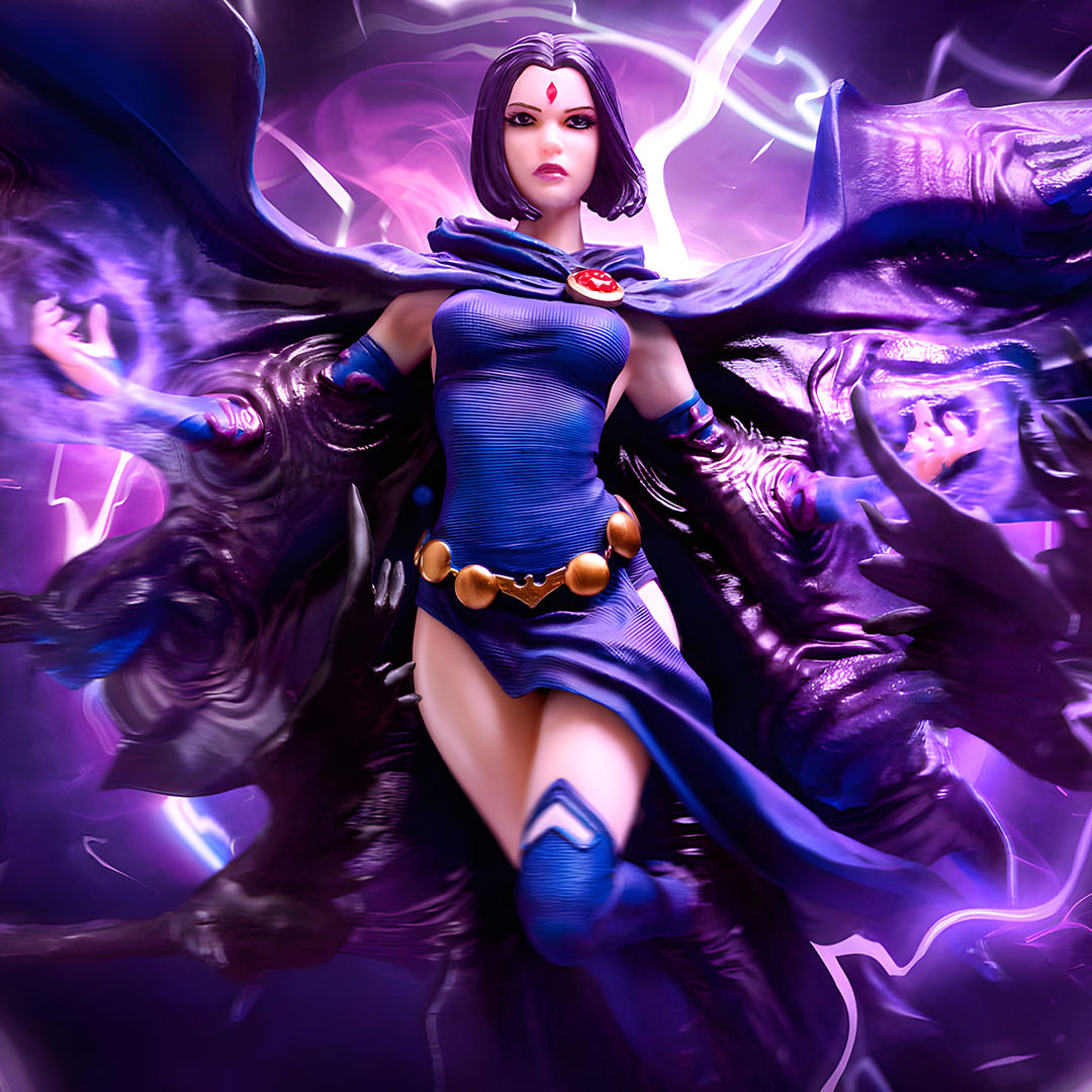 DC Comics Raven 1/10 Art Scale Statue - Iron Studios