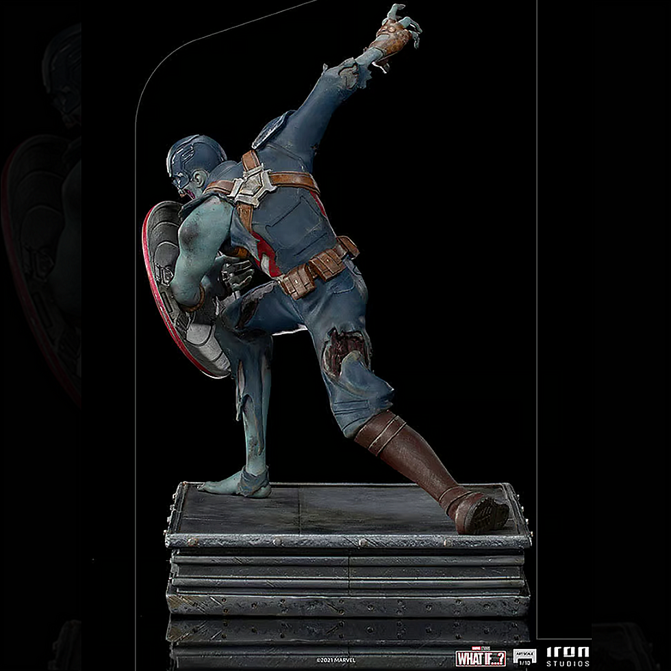 Thumbnail: What If… - Captain America Zombie 1/10 Art Scale Statue - Iron Studios