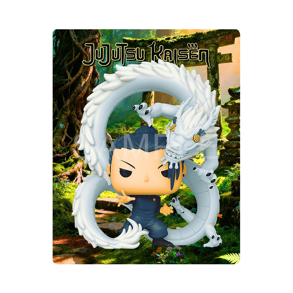 Jujutsu Kaisen Suguru Geto With Dragon - Geek Art Magnets