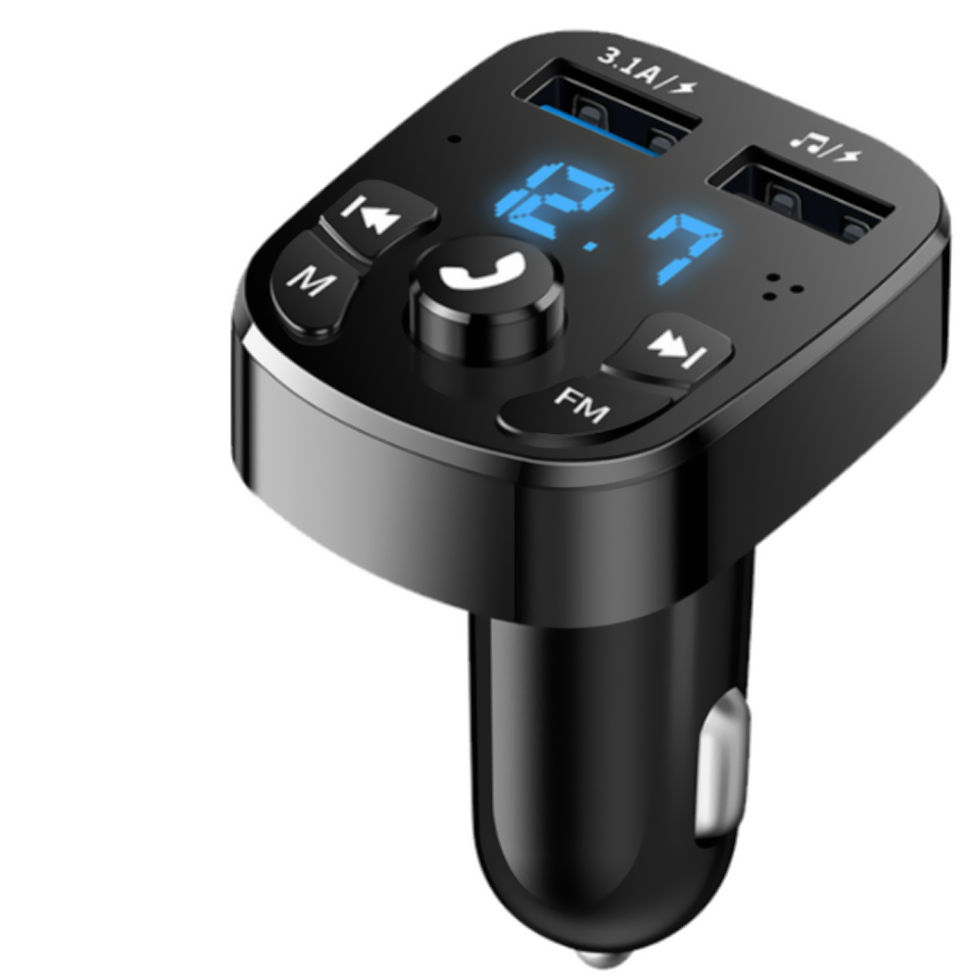 藍牙車用MP3撥放器 車用免持 車用充電器 車用快充