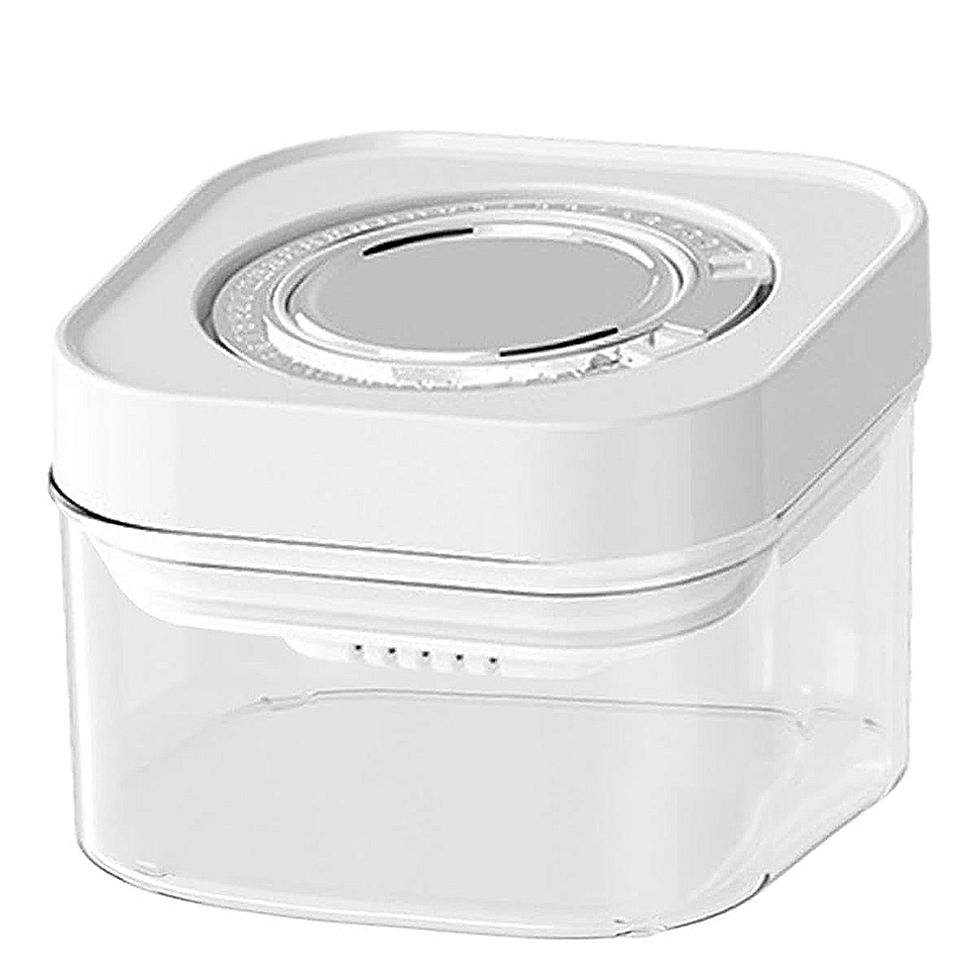 按壓式真空密封罐 450mL (保鮮盒 收納罐 保鮮罐)