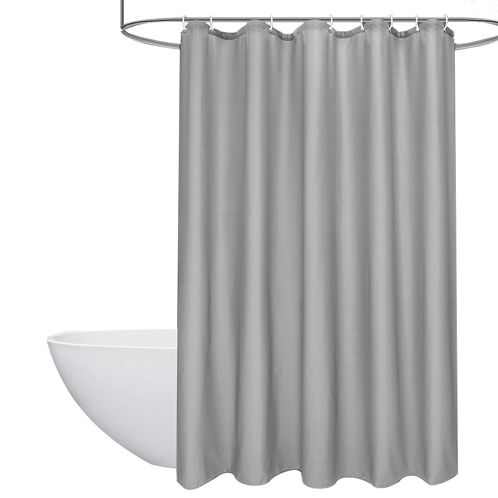 PEVA免打孔加厚防霉防水浴簾 附掛環 (乾濕分離 浴簾 淋浴間)