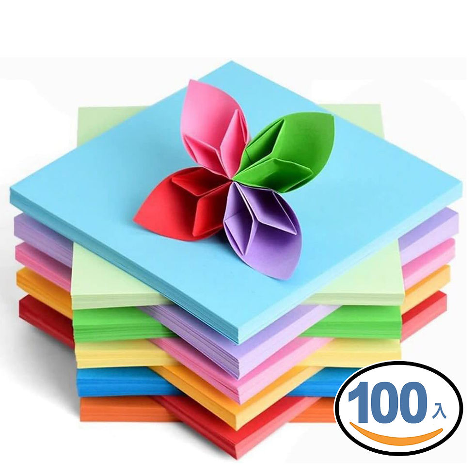正方形彩色紙 15*15cm 100張*2包