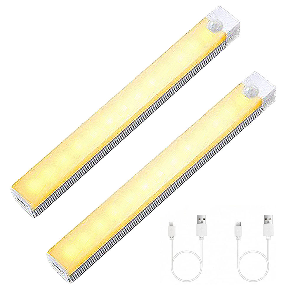 長條感應燈 20CM-暖光-兩入組 (小夜燈 led感應燈 led小夜燈)