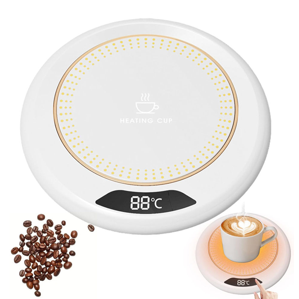 三檔調溫USB智能數顯恆溫加熱杯墊 (暖杯墊 保溫盤 飲品加熱器)