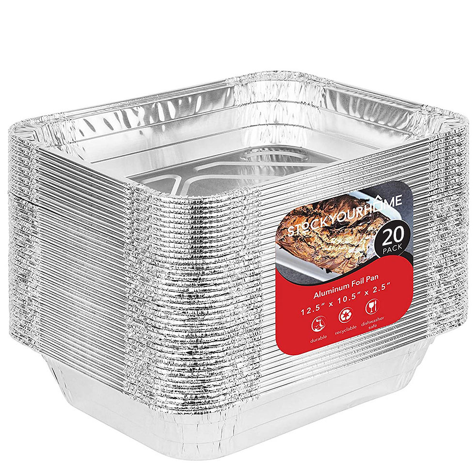 加厚烤肉用鋁箔盒 (15*12cm-20個裝) 料理盒