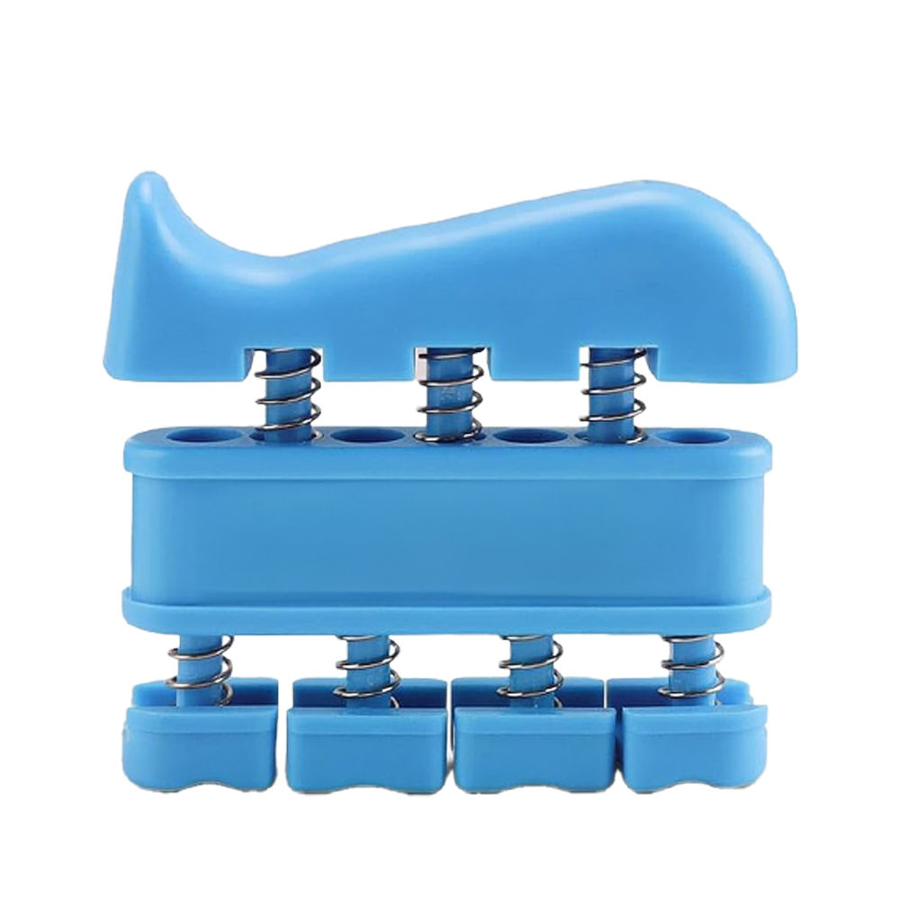 雙向手指肌力訓練握力器 1入 藍 (手力鍛練器 手指訓練器 健身器)