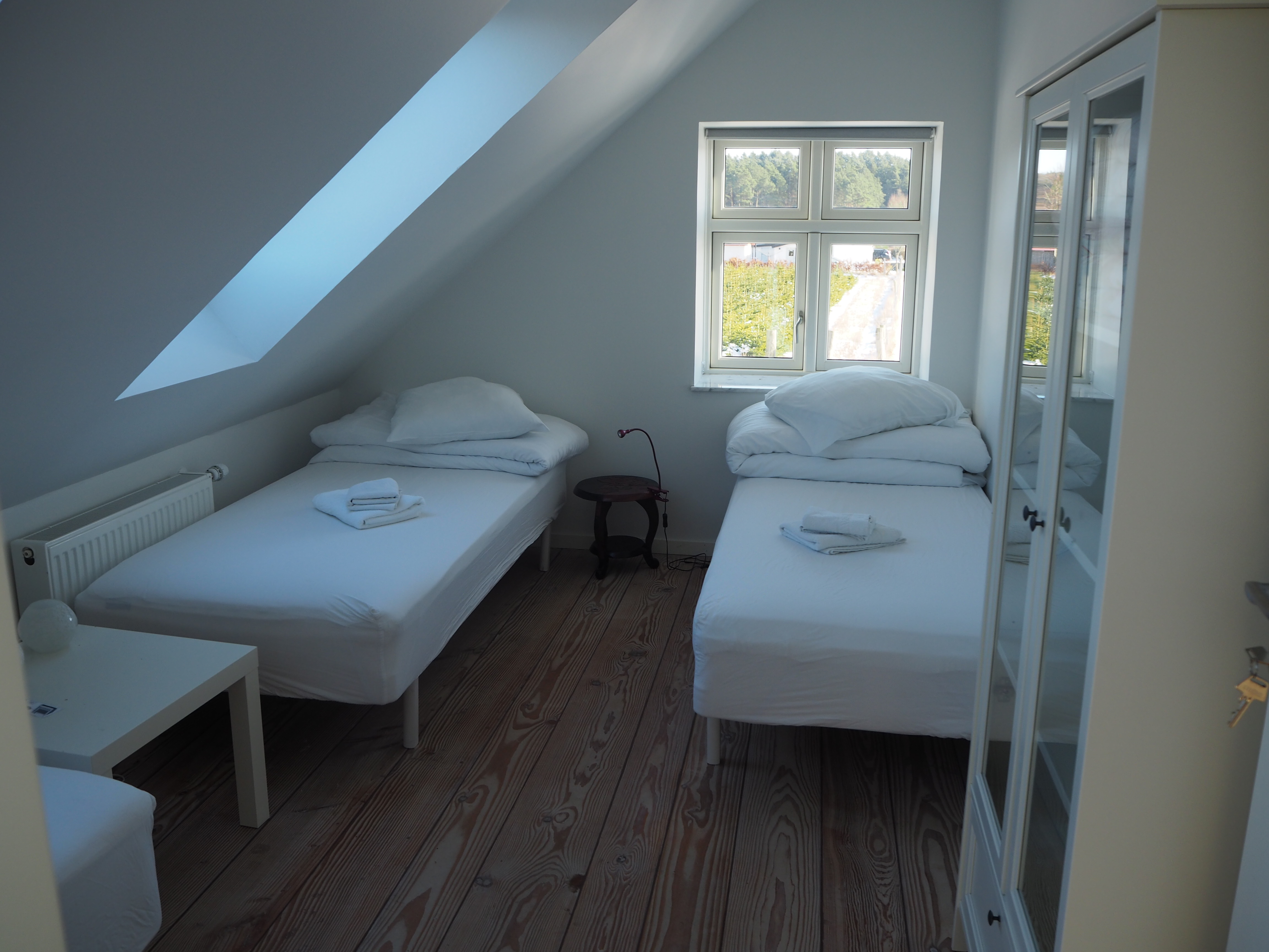 Apt. A, room for three