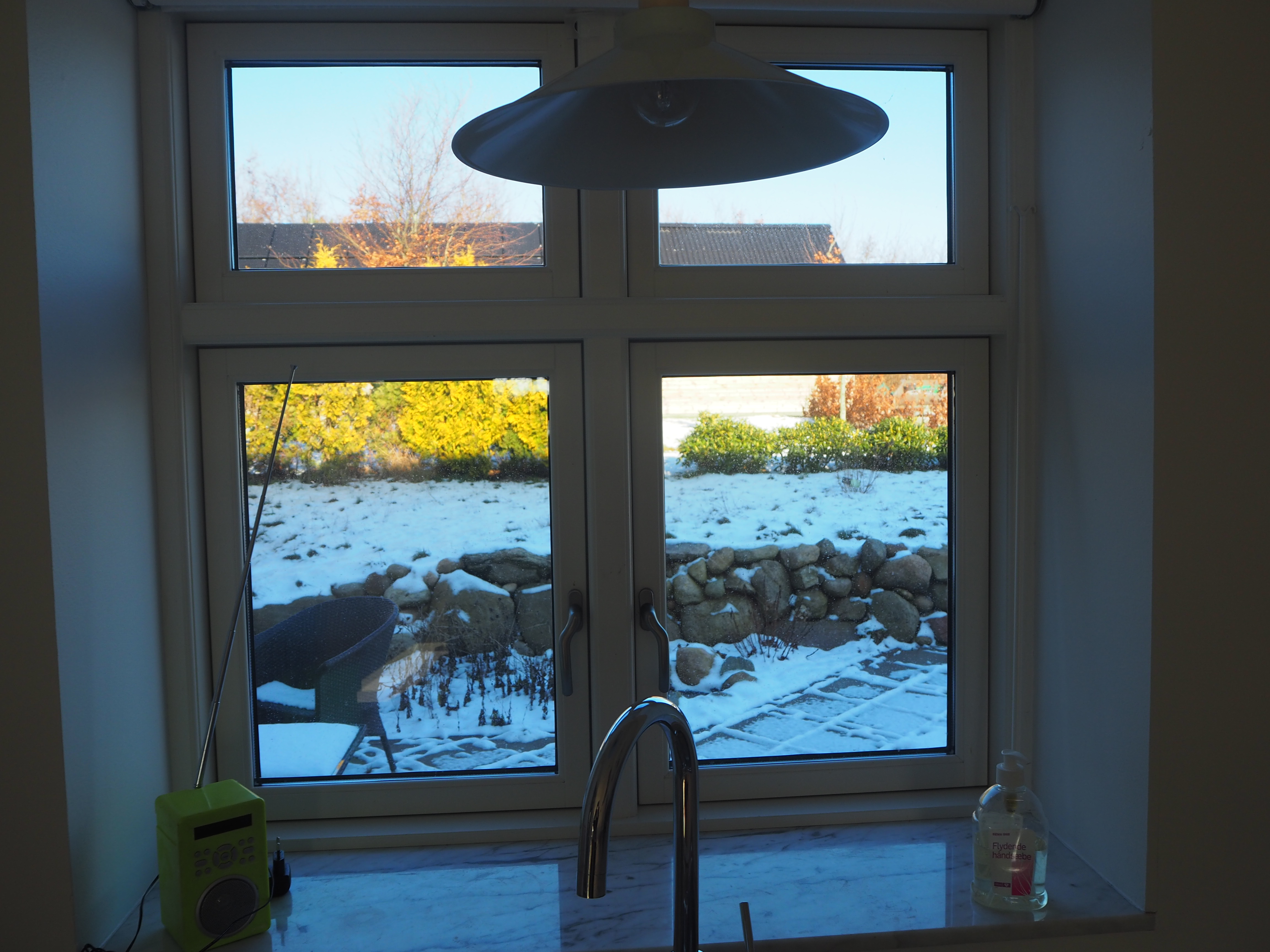 Apt. B, view from Kitchen