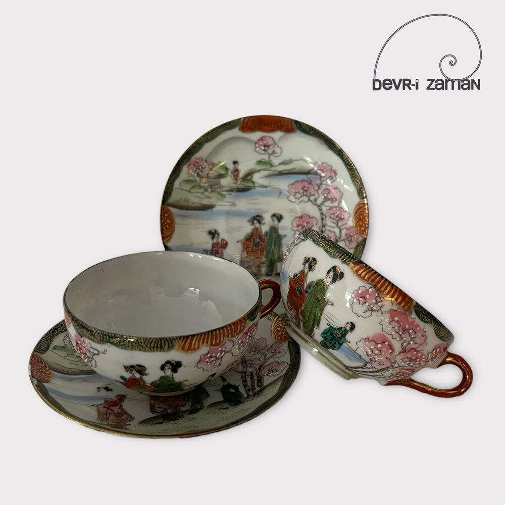 Japon Porseleni Çay Fincanı